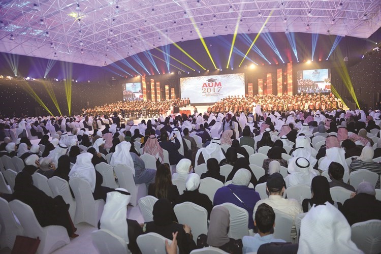 جامعة الشرق الأوسط الأميركية AUM احتفلت بتخرّج 814 طالباً وطالبة