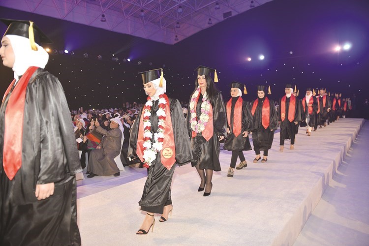 جامعة الشرق الأوسط الأميركية AUM احتفلت بتخرّج 814 طالباً وطالبة