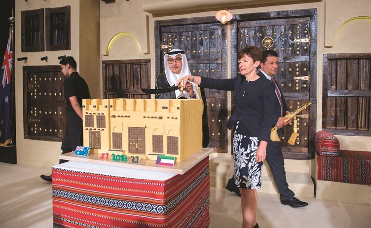 جانب من حفل سفارة الكويت لدى أستراليا بالأعياد الوطنية ﻿