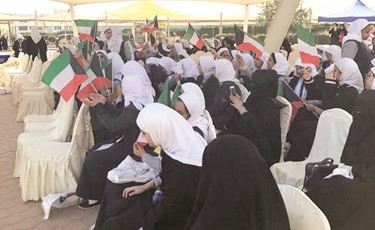 مشاركة من طالبات الثانوية ﻿