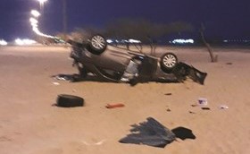 من حادث طريق السالمي﻿