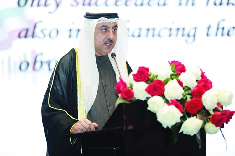  القنصل العام في مدينة كوانزو الصينية مالك الوزان خلال الحفل
