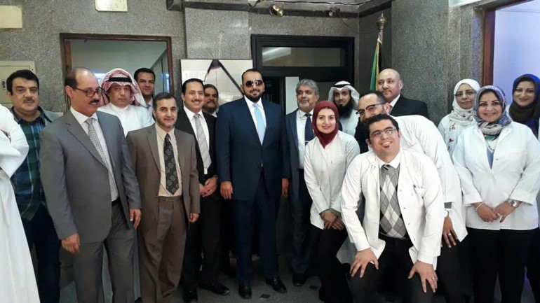 وزير الصحة يتفقد المكتب الصحي بالقاهرة