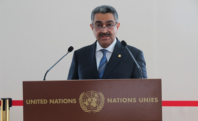 السفير عبيد الزعابي المندوب الدائم للإمارات لدى الأمم المتحدة