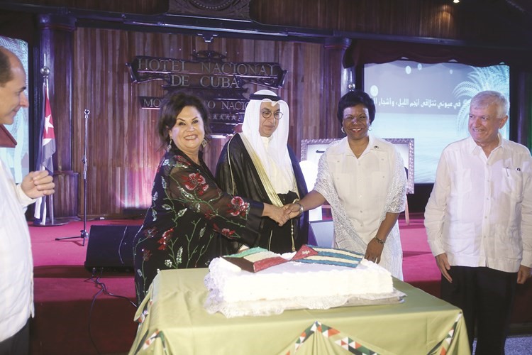 جانب من احتفال سفارتنا في كوبا بالأعياد الوطنية ﻿