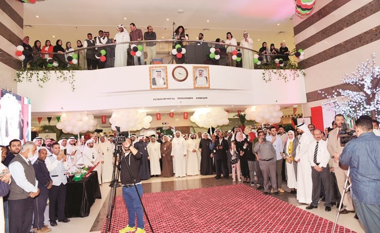 جانب من احتفالية الكيماويات البترولية بالأعياد الوطنية﻿