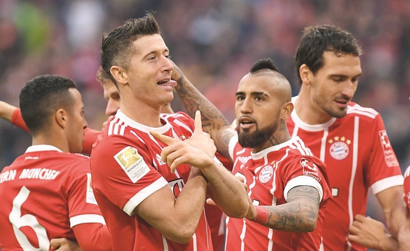 بايرن ميونيخ للاقتراب خطوة من لقب الدوري﻿