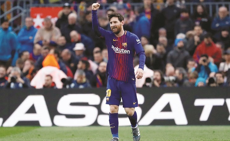ميسي «حسمها» وبرشلونة يقترب من اللقب