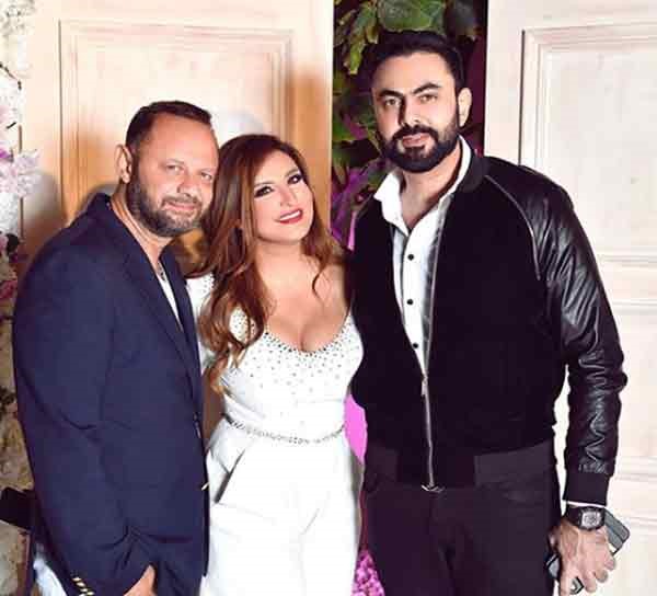 بالفيديو.. شذى حسون تحتفل بعيدها الـ37  وتثير الجدل بتقبيلها شابًا مجهولًا