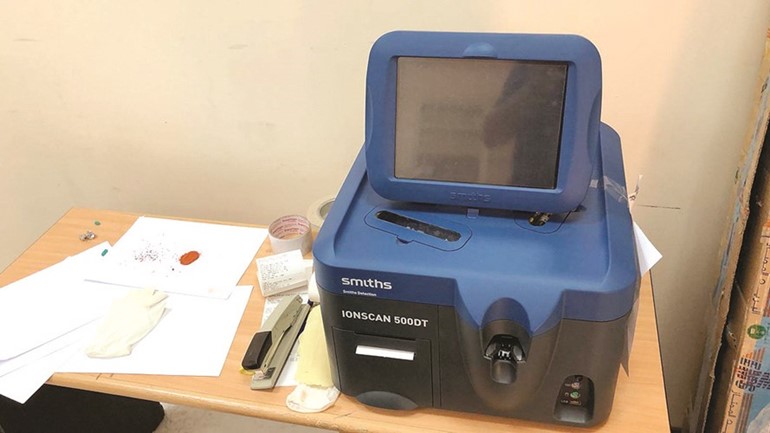 جهاز IONSCAN500DT﻿