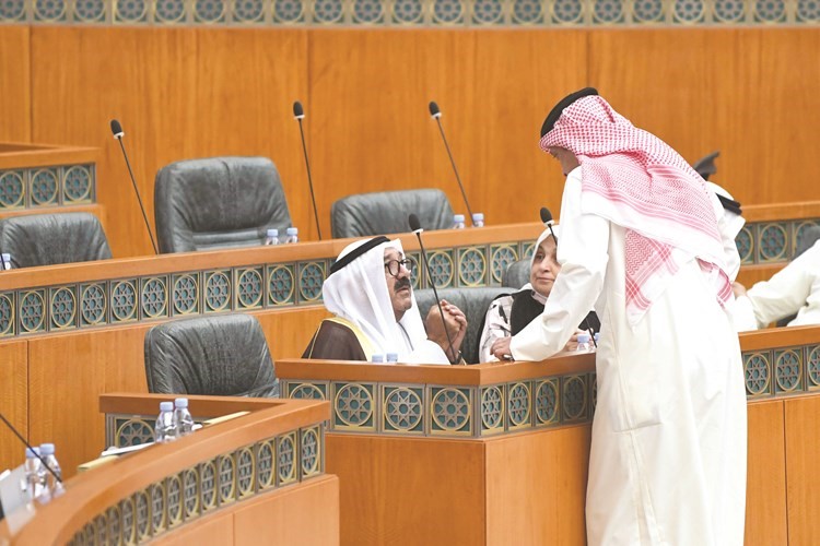 الشيخ ناصر صباح الأحمد وهند الصبيح وخالد العتيبي﻿