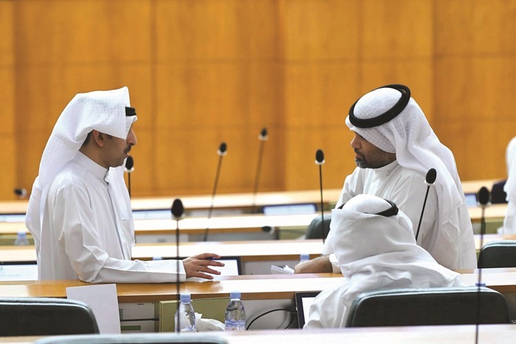 عمر الطبطبائي وعبدالوهاب البابطين﻿