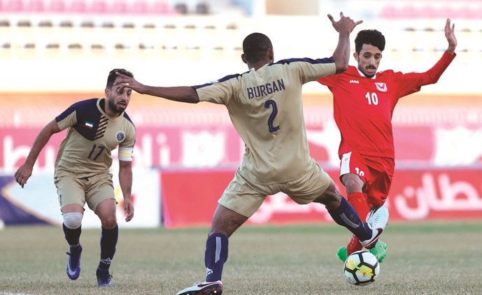 مواجهة قوية بين برقان والفحيحيل اليوم 	(الازرق.كوم)﻿