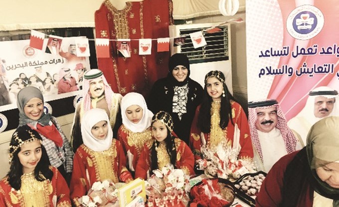 جانب من المعرض المصاحب للقاء الخليجي﻿