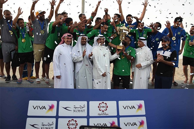 العربي بطلاً لكأس السوبر الشاطئية