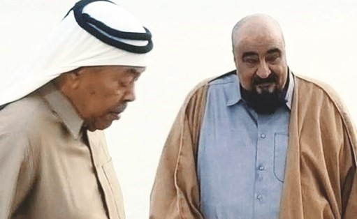 أحمد جوهر وسعد الفرج في مشهد من مسلسل سموم - المعزب ٢﻿