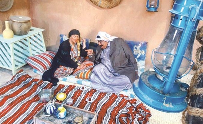 جوهر مع الفنانة العراقية ميس كمر﻿