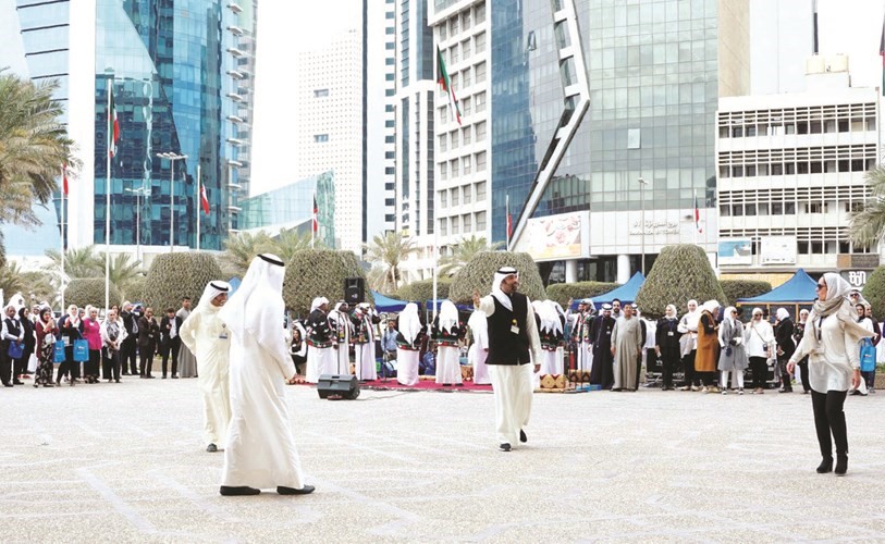 «الدولي» احتفل بالأعياد الوطنية مع مجمع البنوك