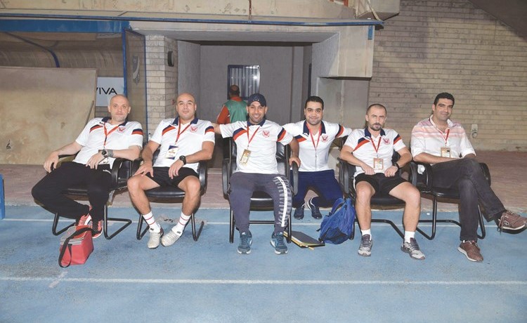 الجهازان الفني والاداري لفريق الفحيحيل﻿