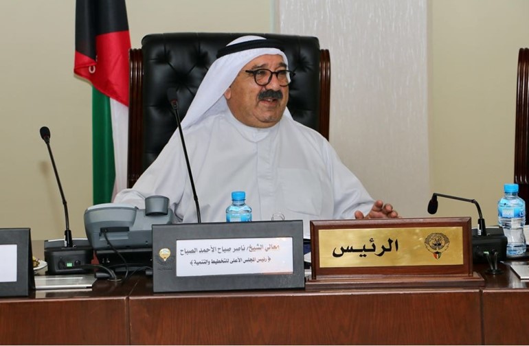 النائب الاول لرئيس مجلس الوزراء وزير الدفاع رئيس المجلس الأعلى للتخطيط والتنمية الشيخ ناصر الصباح