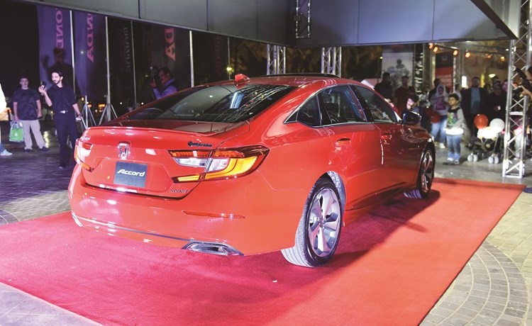 «هوندا الغانم» تكشف النقاب عن «أكورد 2018» الجديدة كلياً