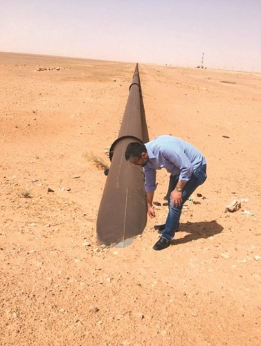فهد الوهيبي وفيصل الوزان في رحلة لكهف العقرب الأسود