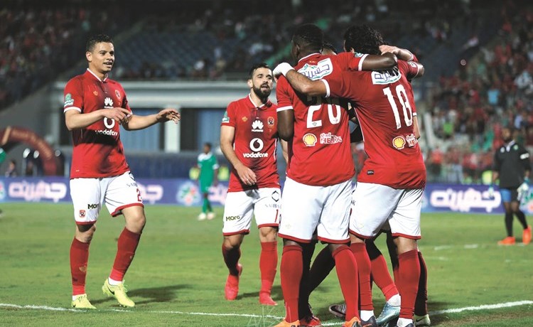 لاعبو الاهلي يأملون تكرار فرحة الفوز﻿