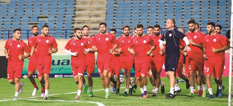 منتخب لبنان يطمح للاستعداد بصورة جيدة لكأس آسيا ﻿
