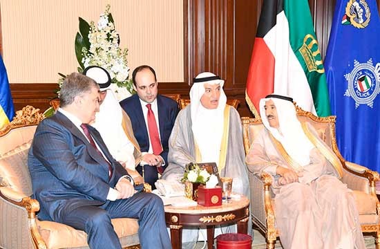 الكويت وأوكرانيا يوقعان اتفاقيات للتعاون العسكري والرياضة والأبحاث