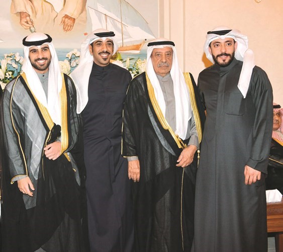 حمود الروضان وفيصل الخالد يباركان﻿