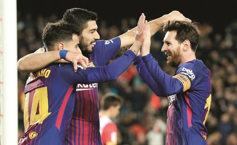ثلاثي برشلونة المخيف﻿