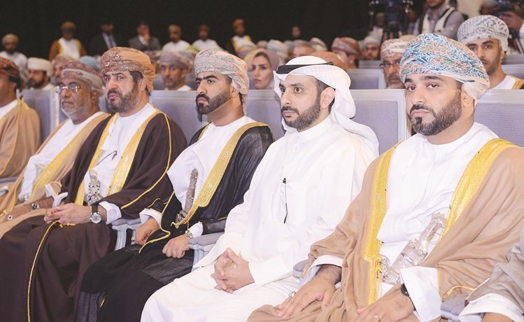 الشيخ مبارك الصباح خلال مشاركته في افتتاح معرض عمان العقاري﻿