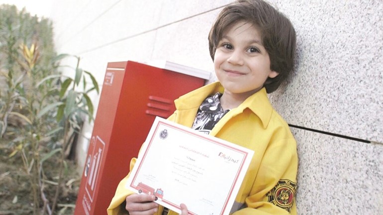 «كيدزانيا» تشارك في يوم رجل الإطفاء الـ 16
