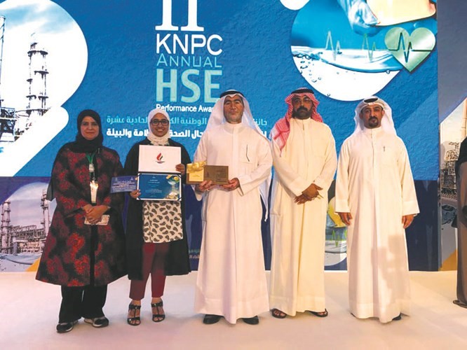 فوز جمعية أصدقاء النخلة بالمركز الأول بجائزة شركة البترول الوطنية الكويتية