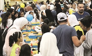 جانب من المشاركين بالحملة ﻿