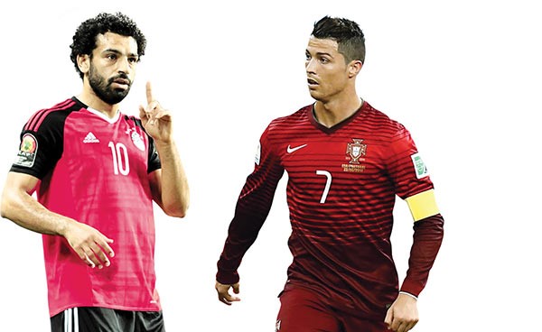 اليوم.. «لقاء السحاب» بين صلاح ورونالدو