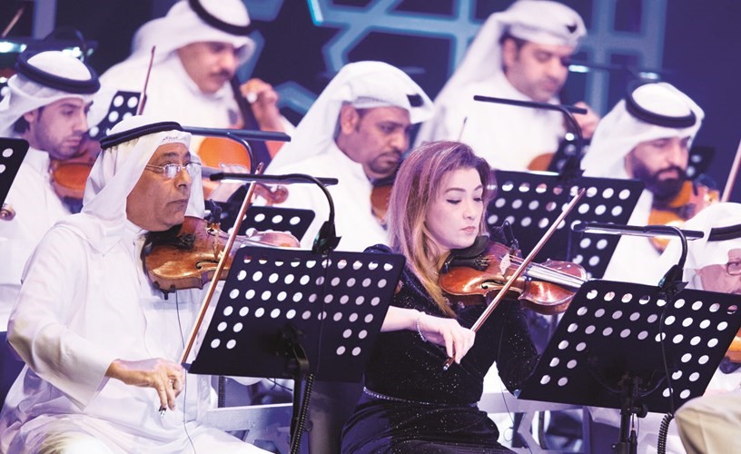 جانب من الفرقة الموسيقية﻿