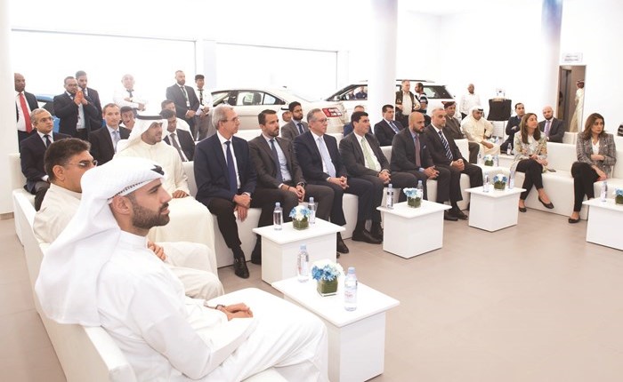 ممثلو الغانم أوتو وفورد الشرق الأوسط بين الحضور ﻿