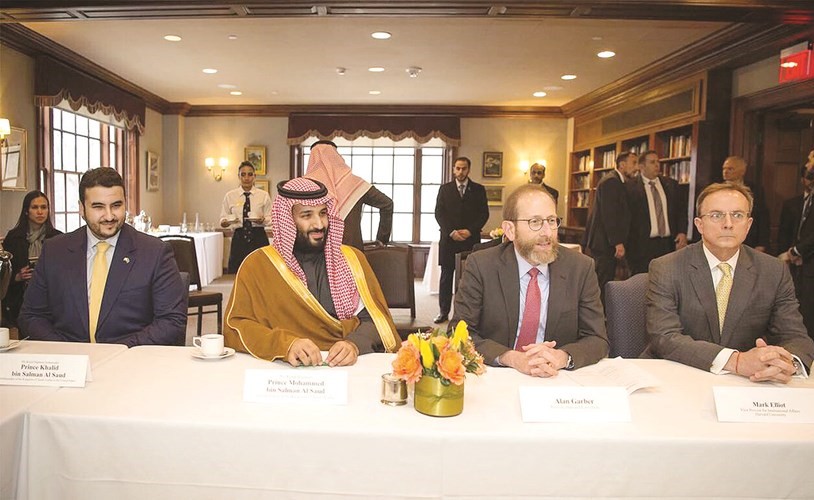 صاحب السمو الملكي الأمير محمد بن سلمان في جامعة هارفارد	(العربية.نت)﻿