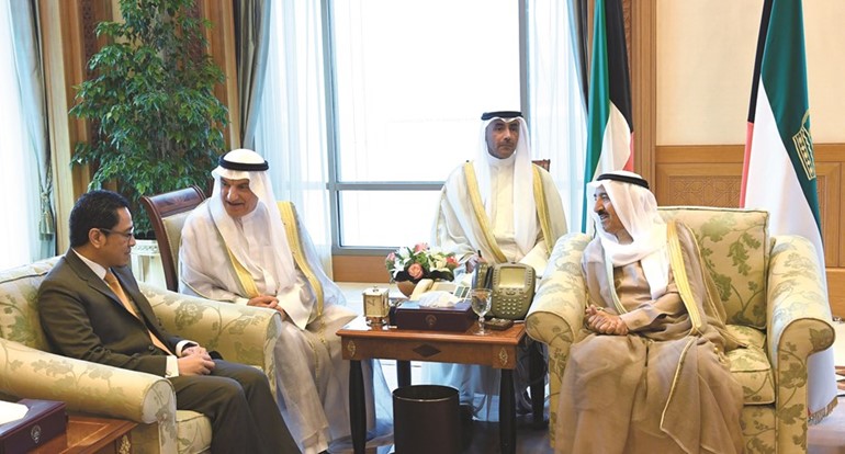  ﻿صاحب السمو مستقبلا سفير ماليزيا داتو أحمد روزيان عبدالغني ﻿