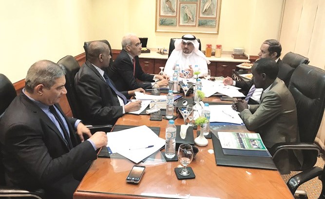 جانب من اجتماع لجنة البرامج التابعة لاتحاد الاذاعات الاسلامية﻿