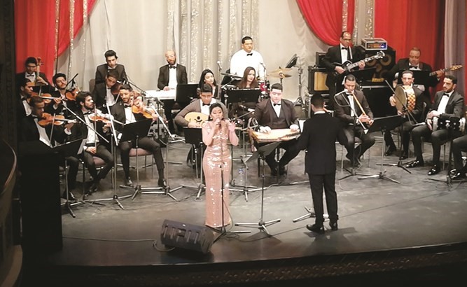 شيماء الشايب في الحفل﻿