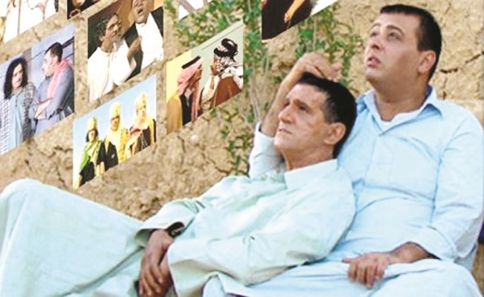 صورة آخر عمل جمع درويش والبلام في مسلسل حارش وارش﻿