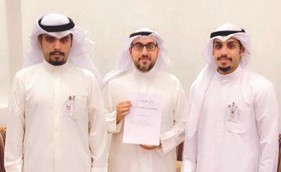 النائب أسامة الشاهين متوسطا وفد الاتحاد﻿