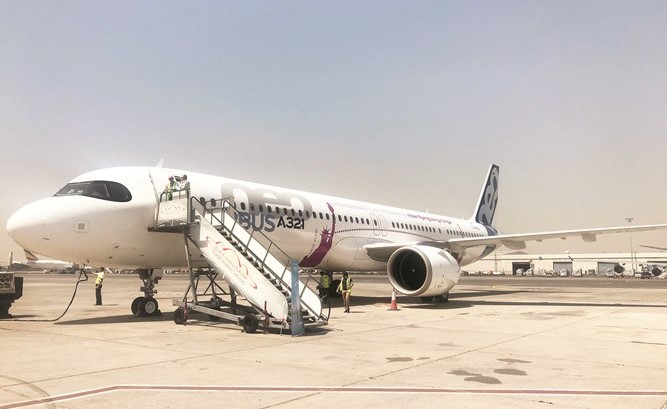طائرة إيرباص A321LR ﻿