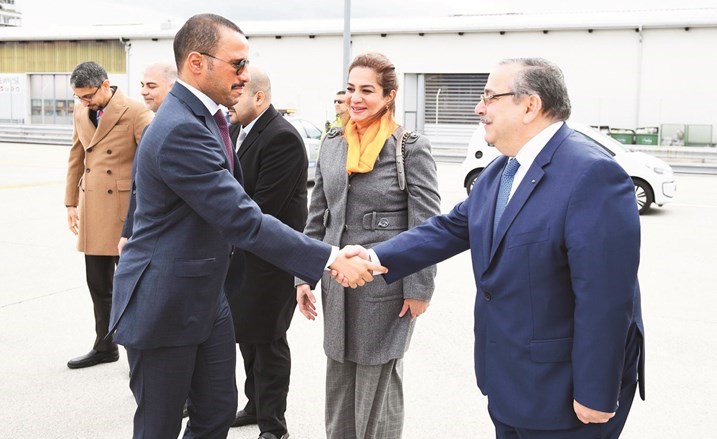 رئيس مجلس الأمة مرزوق الغانم لدى مغادرته جنيف عقب اختتام مشاركته في أعمال المؤتمر 138 للاتحاد البرلماني الدولي﻿