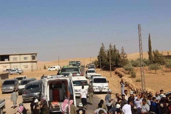 وسائل اعلام سورية: بدء اخراج الدفعة الثامنة من مسلحي الغوطة الشرقية