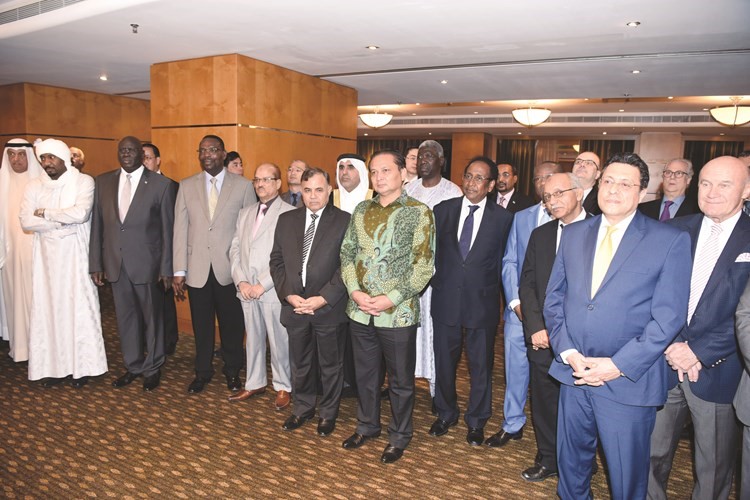 حضور ديبلوماسي كبير في الاحتفال بتكريم السفير د.عبدالعزيز الفايز﻿