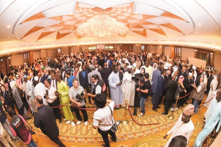 حضور ديبلوماسي وإعلامي وشعبي كبير في احتفال السفارة السنغالية بالعيد الوطني	(محمد هنداوي)﻿