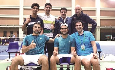 وفد منتخب الكويت الوطني للتنس﻿
